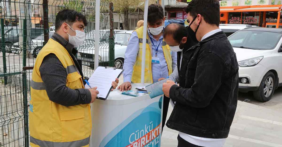 Şanlıurfa’da vatandaşlar taleplerini sahada iletiyor