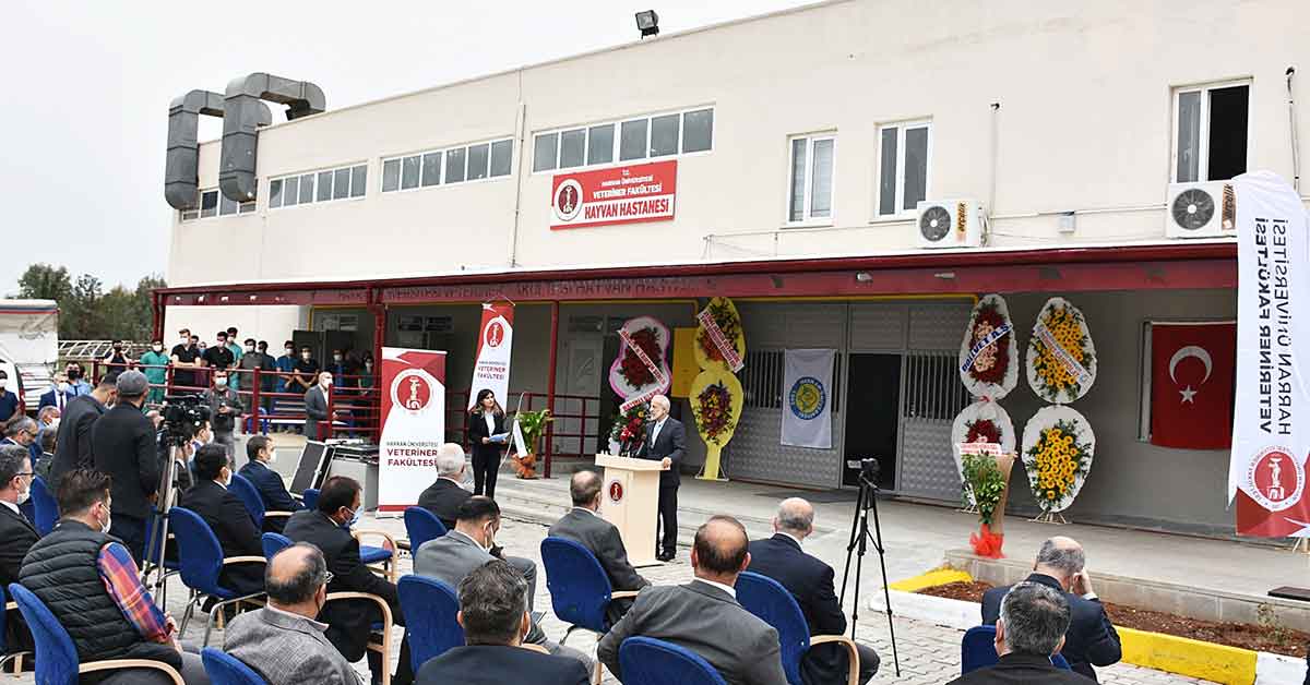 Şanlıurfa’da tam teşekküllü hayvan hastanesi açıldı