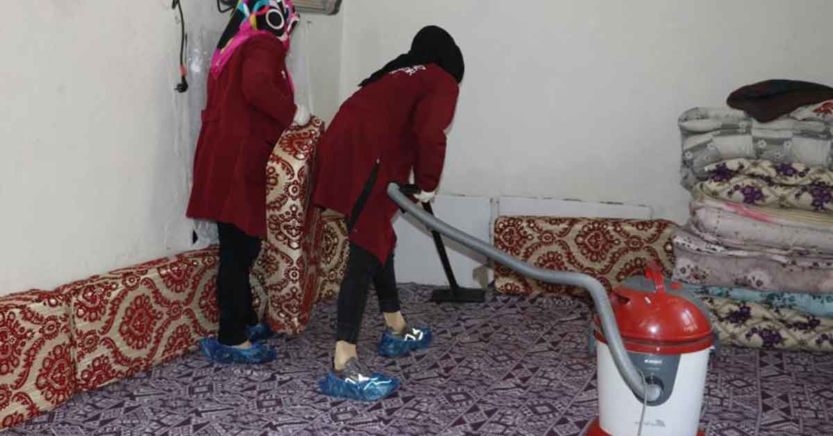 Karaköprü’de evde bakım hizmeti sürüyor 1 karakopru 1