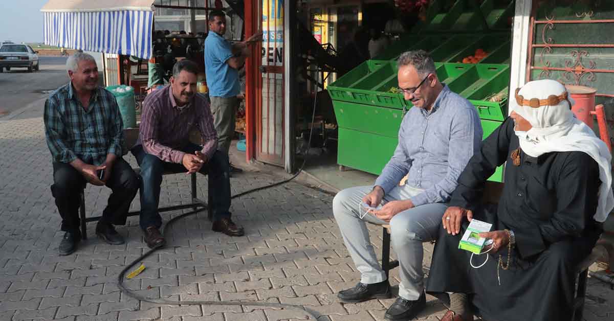 Başkan Kuş sahada talepleri dinlemeye devam ediyor