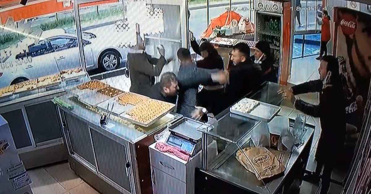 “Tatlı istiyoruz” deyip pastanede olay çıkarttılar