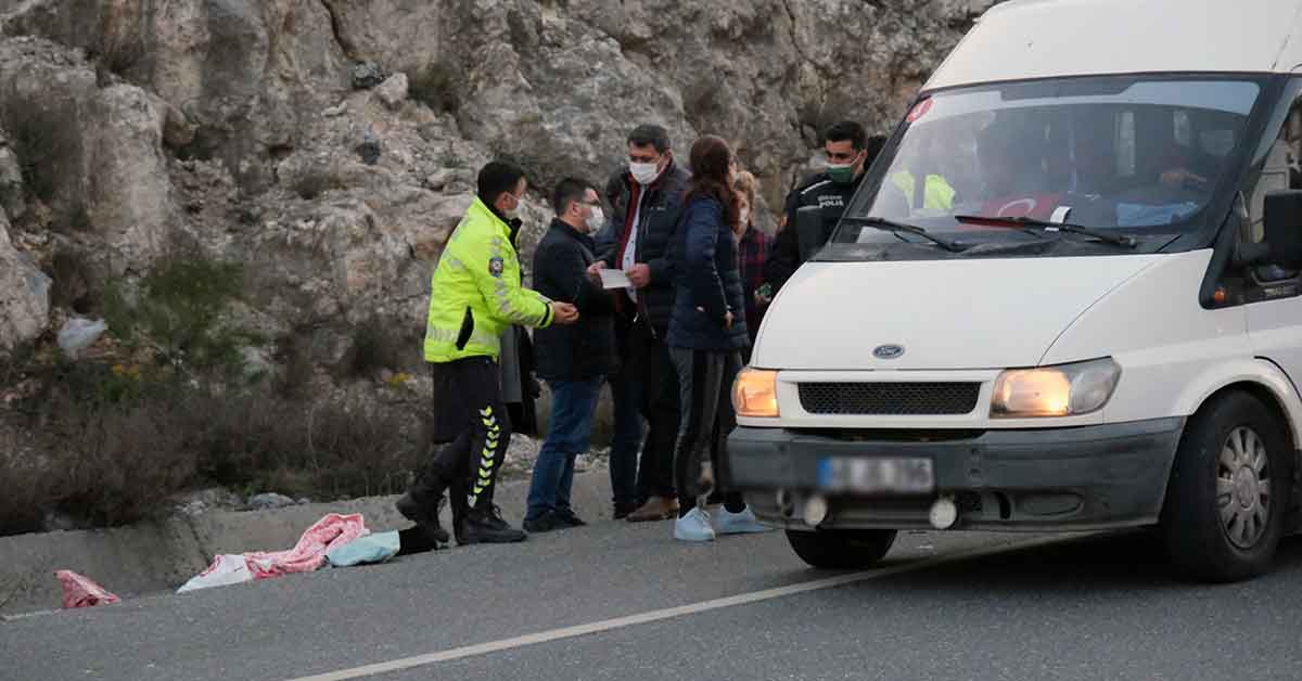 Trafik kazası: 1 ölü 1 trafik kazası