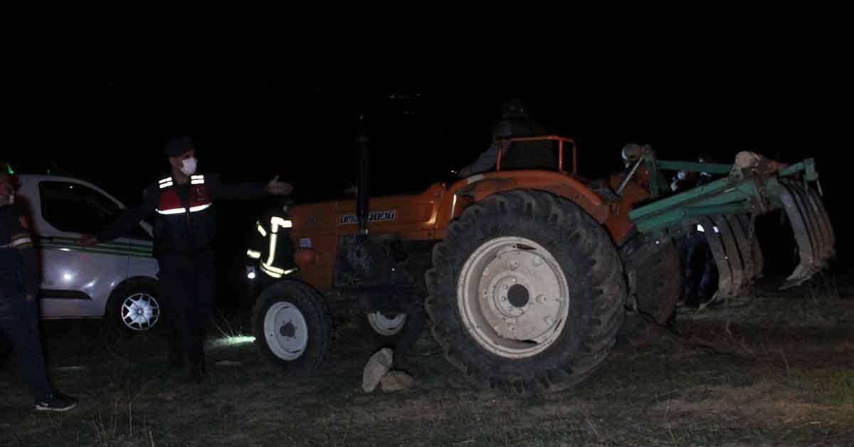 Traktörün altında kalan çiftçi hayatını kaybetti