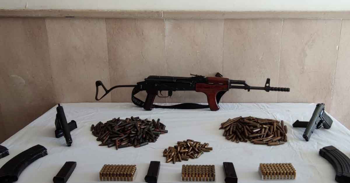 Şanlıurfa'da Drone destekli operasyonda silah ve mühimmat ele geçirildi