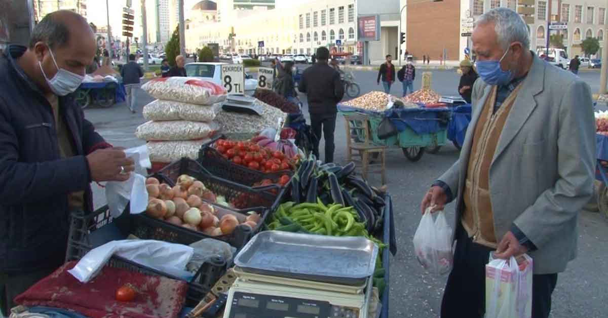 Urfa'da Pandemi seyyar satıcıların sayısını arttırdı