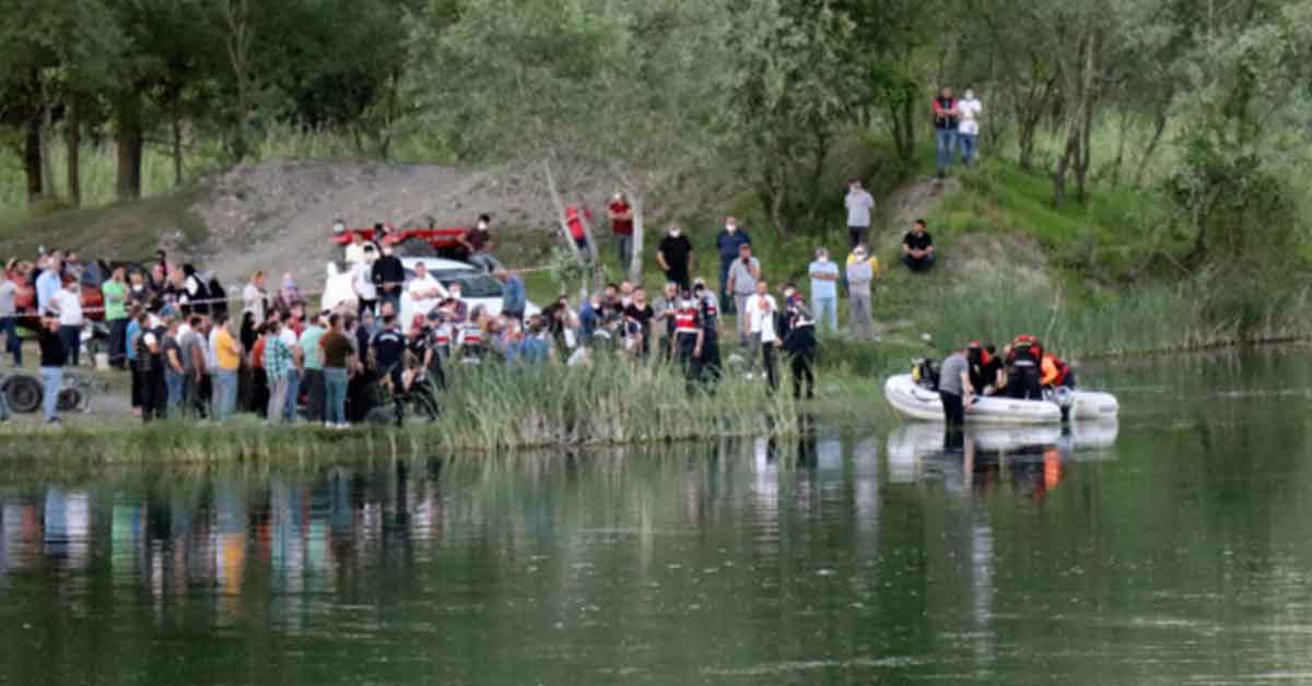 Serinlemek için girdiği göletten cansız bedeni çıktı 1 Serinlemek için girdiği göletten 2 saat sonra cansız bedeni çıktı