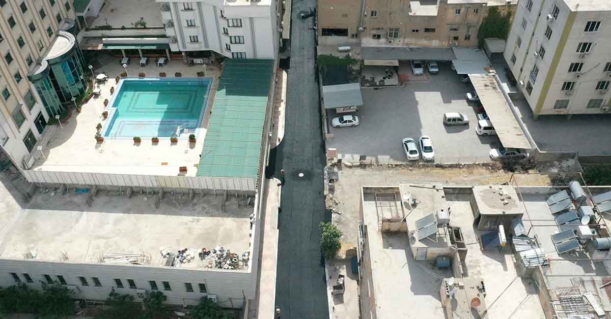 Haliliye’de asfalt çalışması