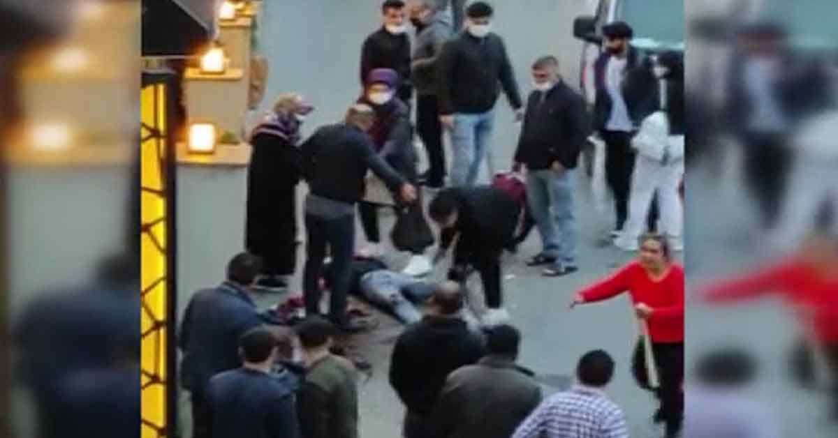 Çiçekçiler Arasında Kavga! Ortalık Savaş Alanına Döndü 1 kavga cicekci