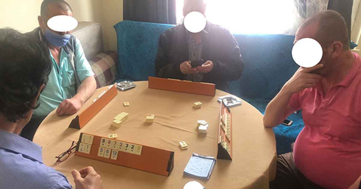 Ev görünümlü kumarhaneye polis baskını: 12 gözaltı