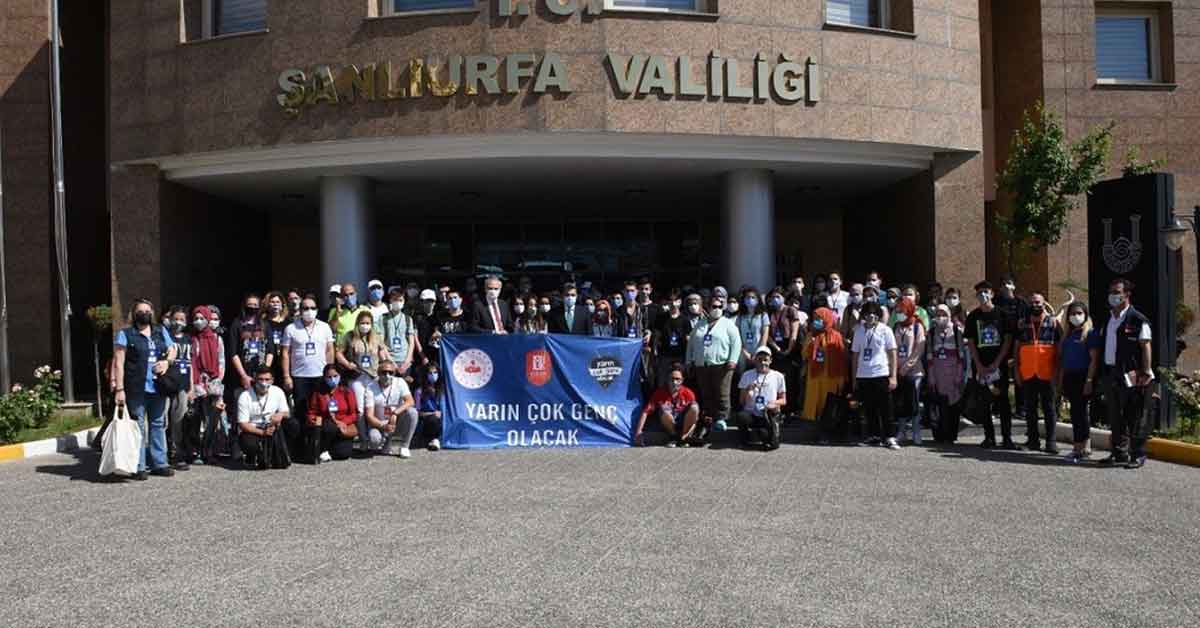 Şanlıurfa Türkiye’nin gençlerini ağırlıyor