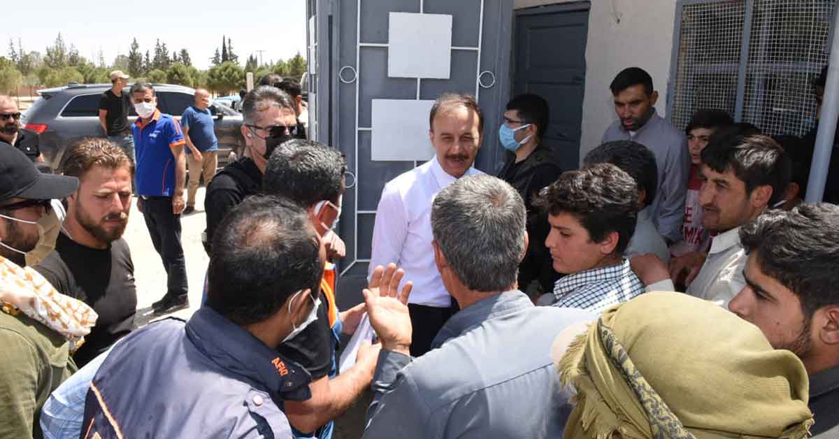 Vali Erin Telabyad’da İncelemelerde Bulundu