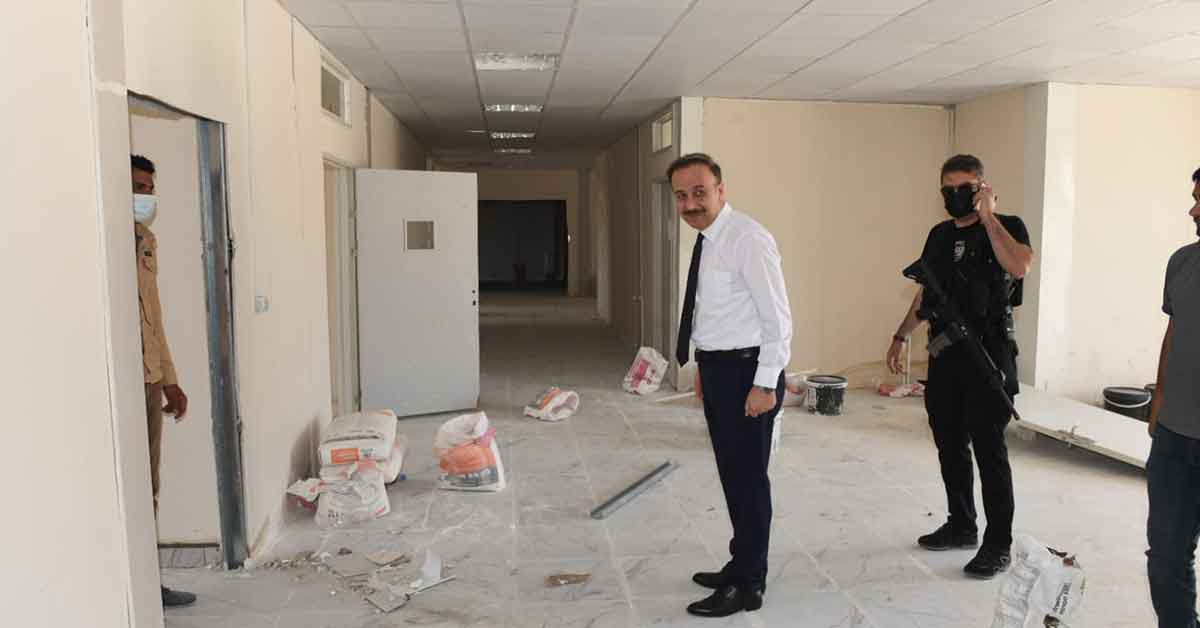 Vali Erin Telabyad’da İncelemelerde Bulundu