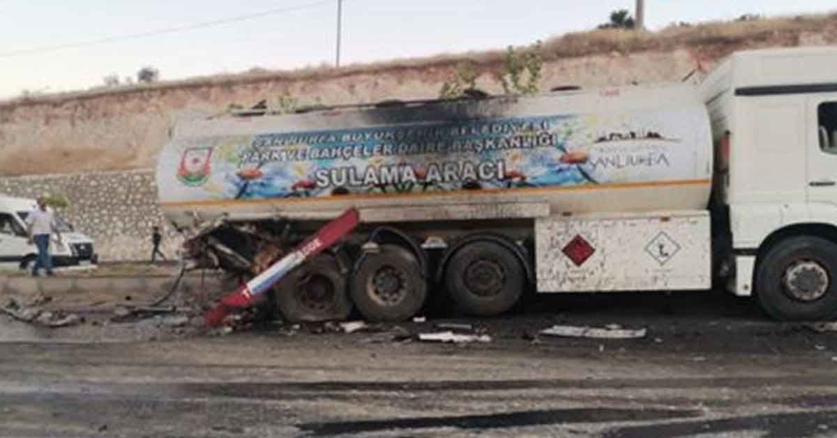 Şanlıurfa'da feci kaza: 1 yaralı