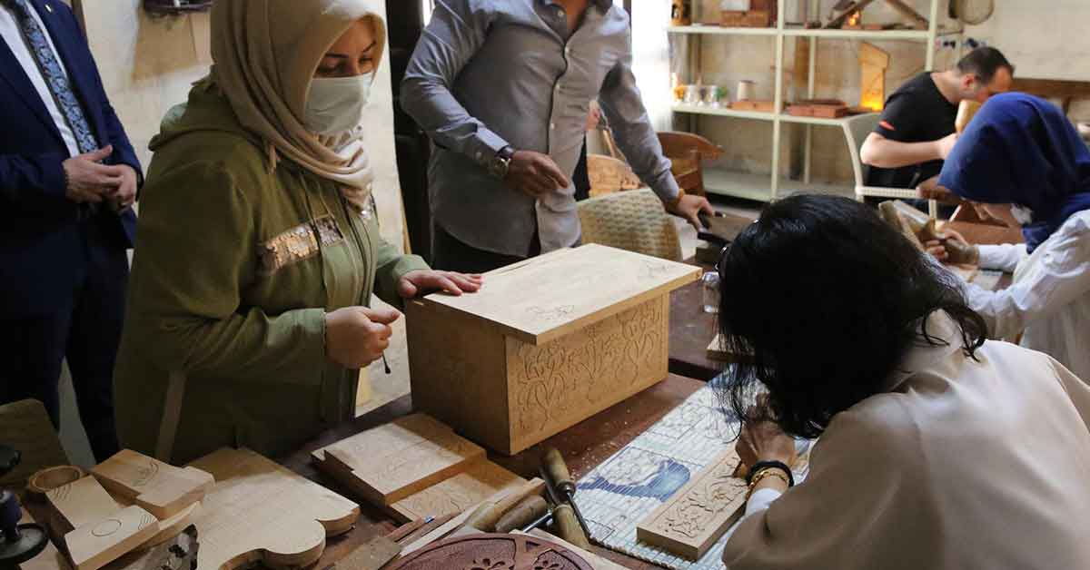 Haliliye'de Emek, sanata dönüşüyor