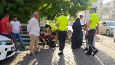 Urfa'da Otomobil ile motosiklet çarpıştı: 1 yaralı