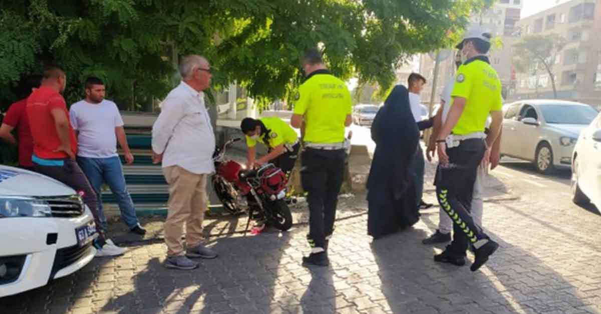 Urfa'da Otomobil ile motosiklet çarpıştı: 1 yaralı