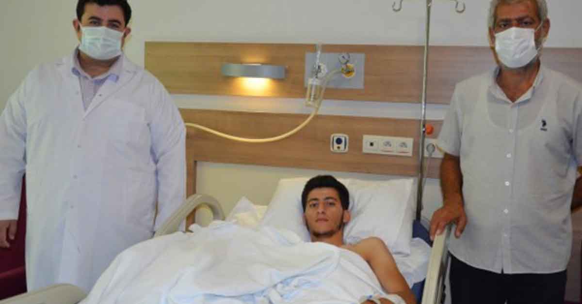 Mardinli Genç, Şanlıurfa'da sağlığına kavuştu