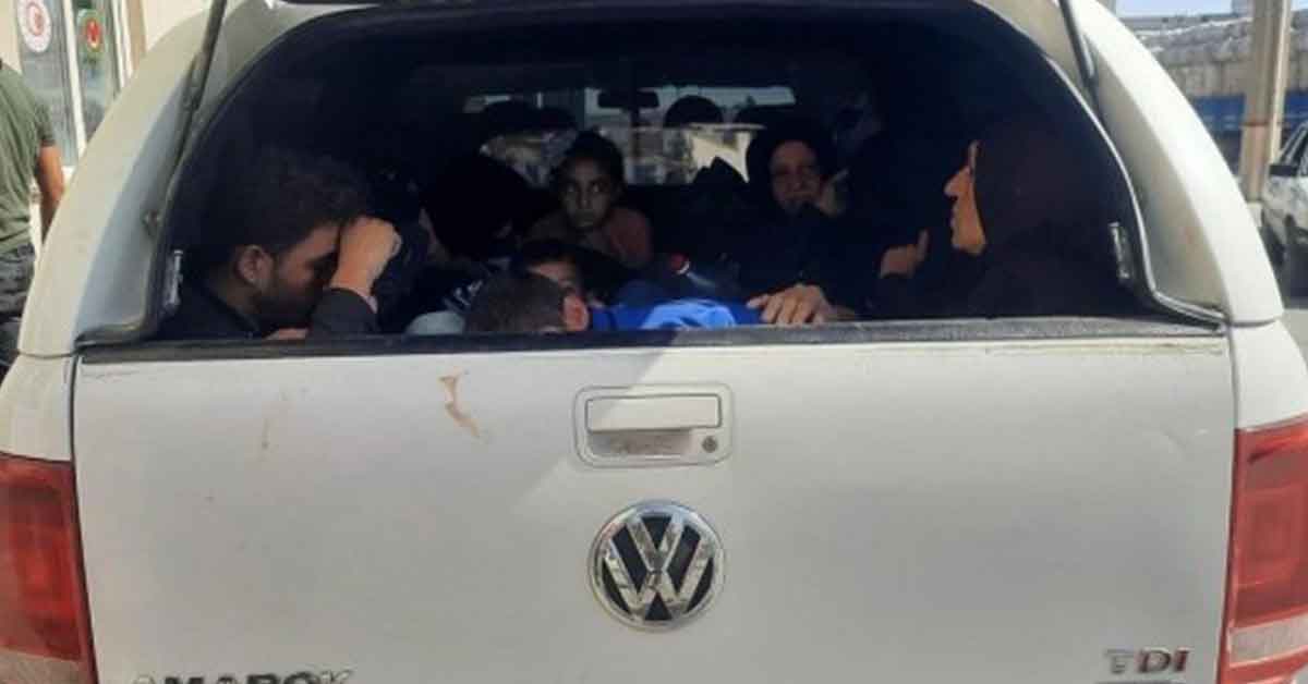 Şanlıurfa'da 17 düzensiz göçmen yakalandı