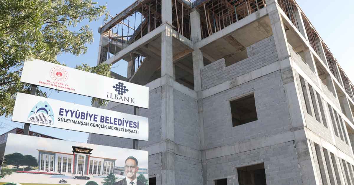 Eyyübiye'de Eserler bir bir yükseliyor