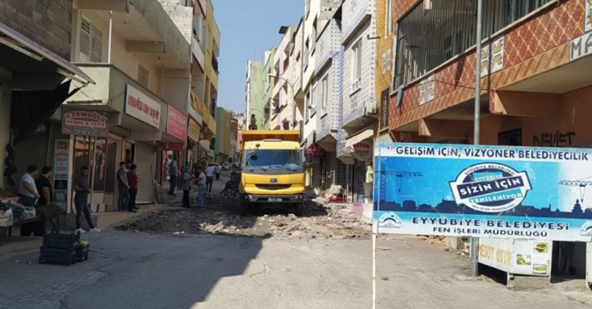 Akşemsettin Mahallesi'nde Asfalt Çalışmaları Başladı 1 eyyubiye