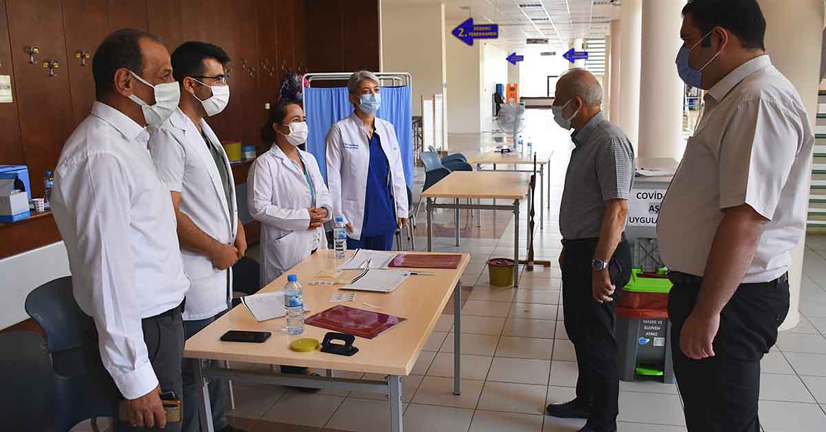 HRÜ'de Personellere Yönelik Aşı Uygulaması Yapıldı
