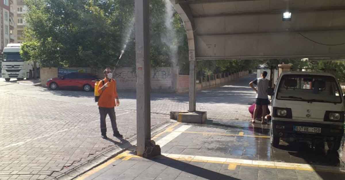 Şanlıurfa'da Kurban Kesim Alanları Temizleniyor 1 temizlik urfa