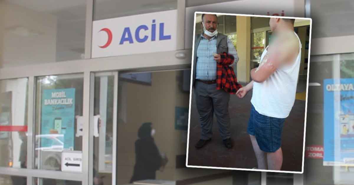 Şanlıurfa'da üzerine kaynar su döküldü