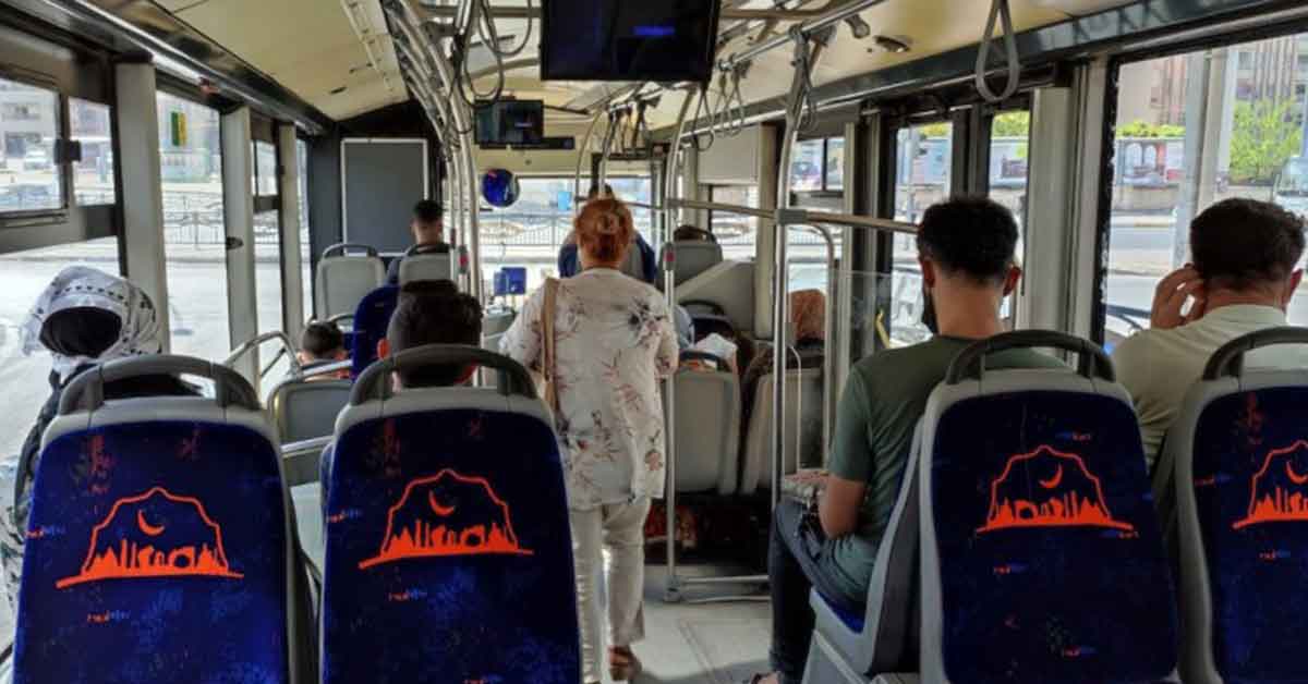Şanlıurfa'da otobüslerde klimalar açıldı