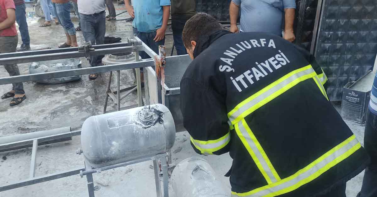 Şanlıurfa araç tüpü patladı: 6 yaralı 1 Şanlıurfa araç tüpü patladı: 6 yaralı