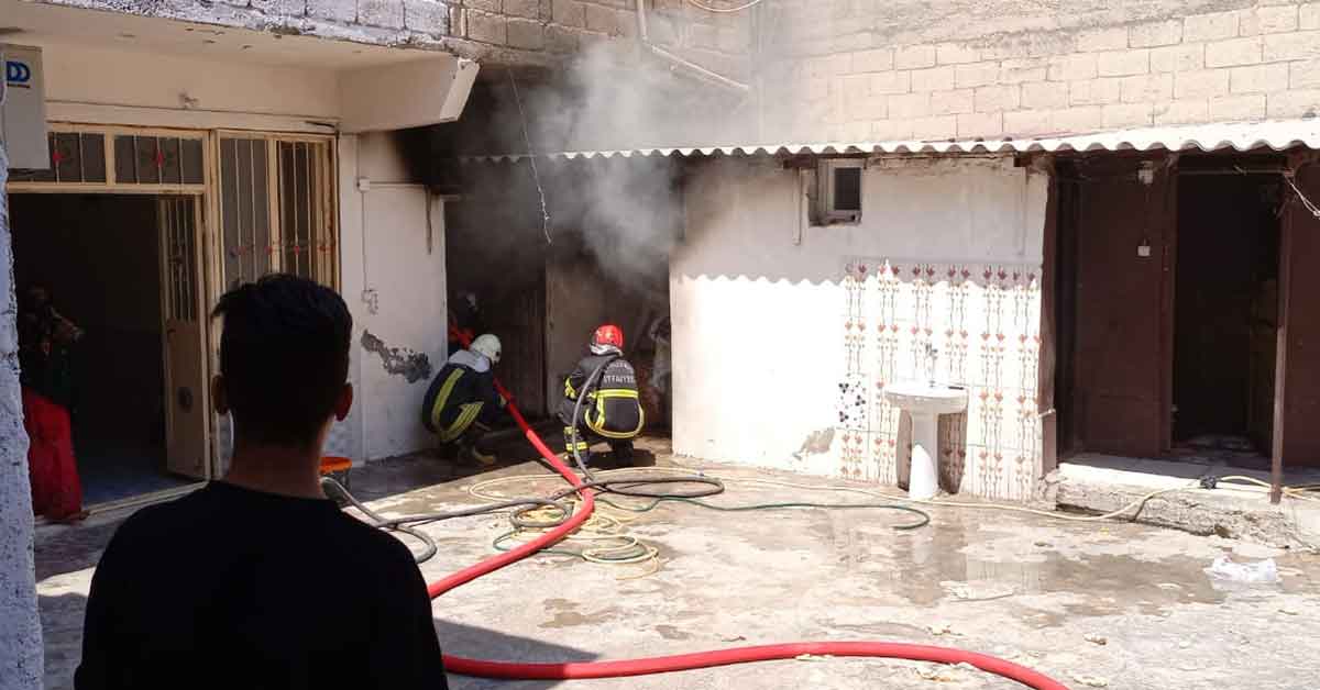 Şanlıurfa’da Elektrik Kontağı Faciaya Neden Oldu