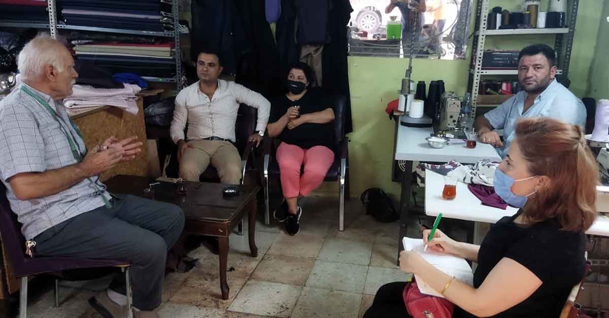 CHP'li Alagöz'den esnaf ziyareti