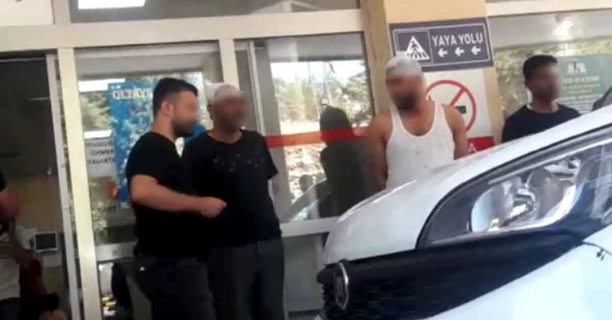 Şanlıurfa'da Esnaf Kavgası! 5 Yaralı 1 esnaf kavgasi