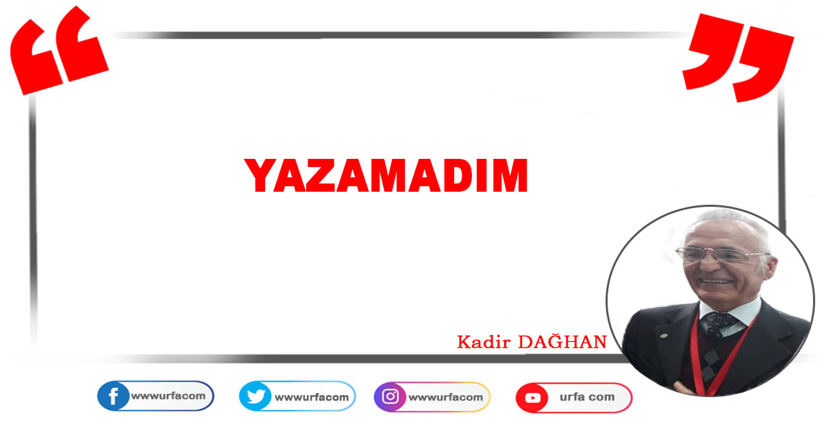 Yazamadım