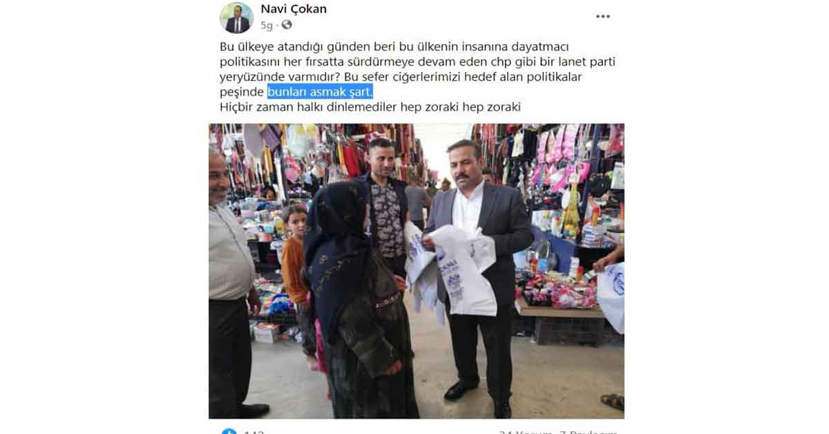 Milletvekili Aydınlık’tan Navi Çokana Çok Sert Tepki 2 Milletvekili Aydınlık’tan Navi Çokana Çok Sert Tepki