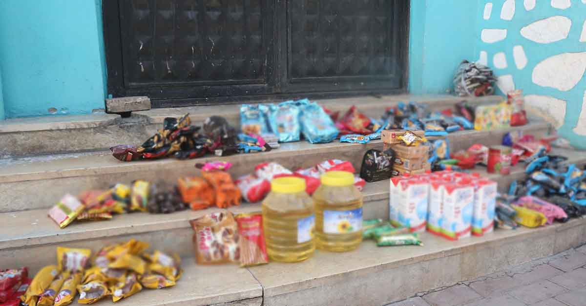 Şanlıurfa'da tarihi geçmiş 190 ürüne el konuldu