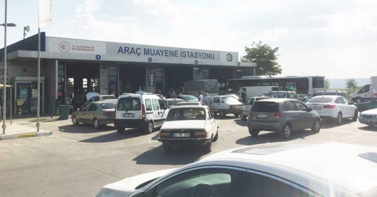 Şanlıurfa'da 'Araç Muayenesi' kuyruğu!