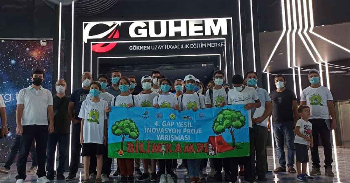 Urfa'lı Öğrenciler Bilim Kampı'na Katıldı