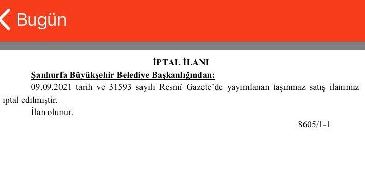 Urfa'da Arsa Satışları Gece Alınan Kararla Durduruldu 2 E ZMRauWUAAg6XZ