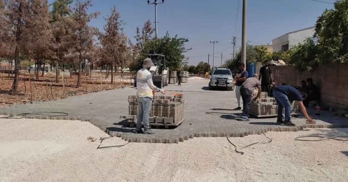 Halfeti Kırsalı Toz ve Çamurdan Kurtuluyor 1 Halfeti 1