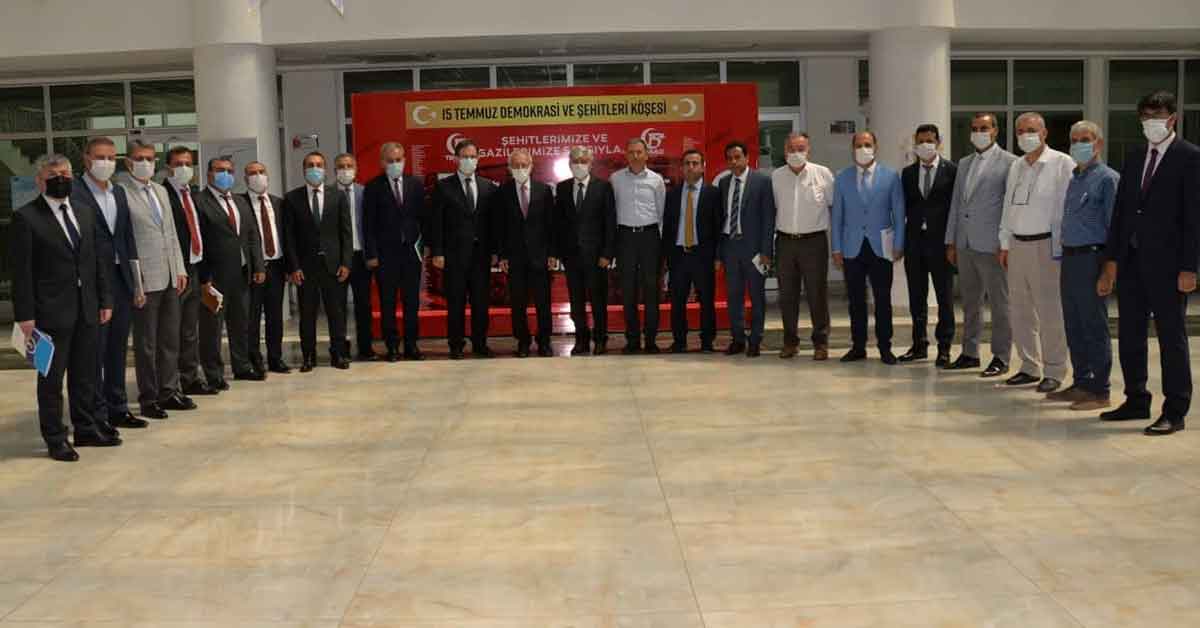 Bakan Yardımcısı Şanlıurfa Milli Eğitim Müdürlüğünü Ziyaret Etti