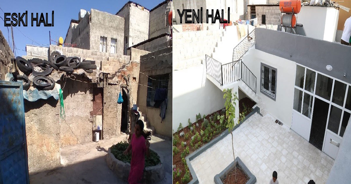 Eyyübiye Belediyesi, Derme Çatma evleri Yeniliyor 1 eyyubiye 1