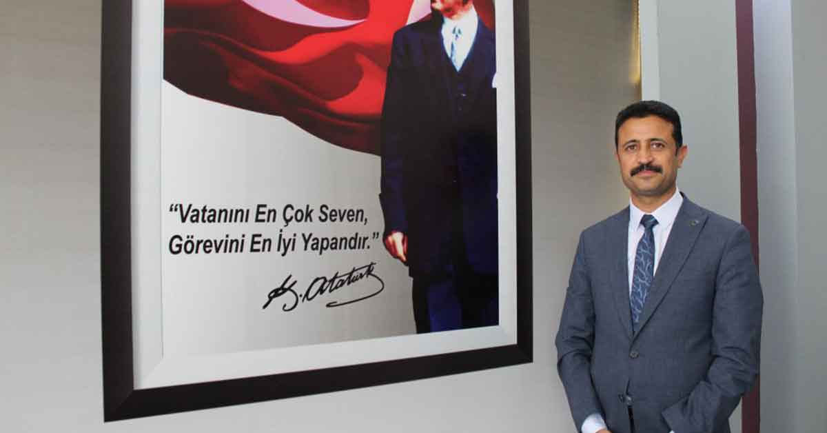 Eyyübiye İlçe Milli Eğitim Müdürü Ahmet Demir'den Gaziler günü mesajı