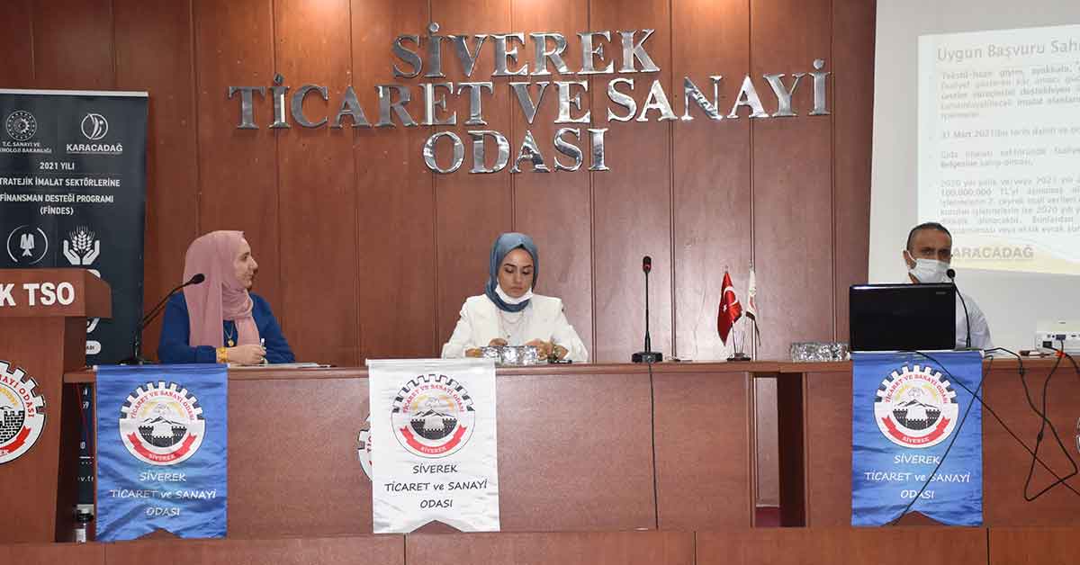 Siverek TSO, finansman desteği programını açıkladı