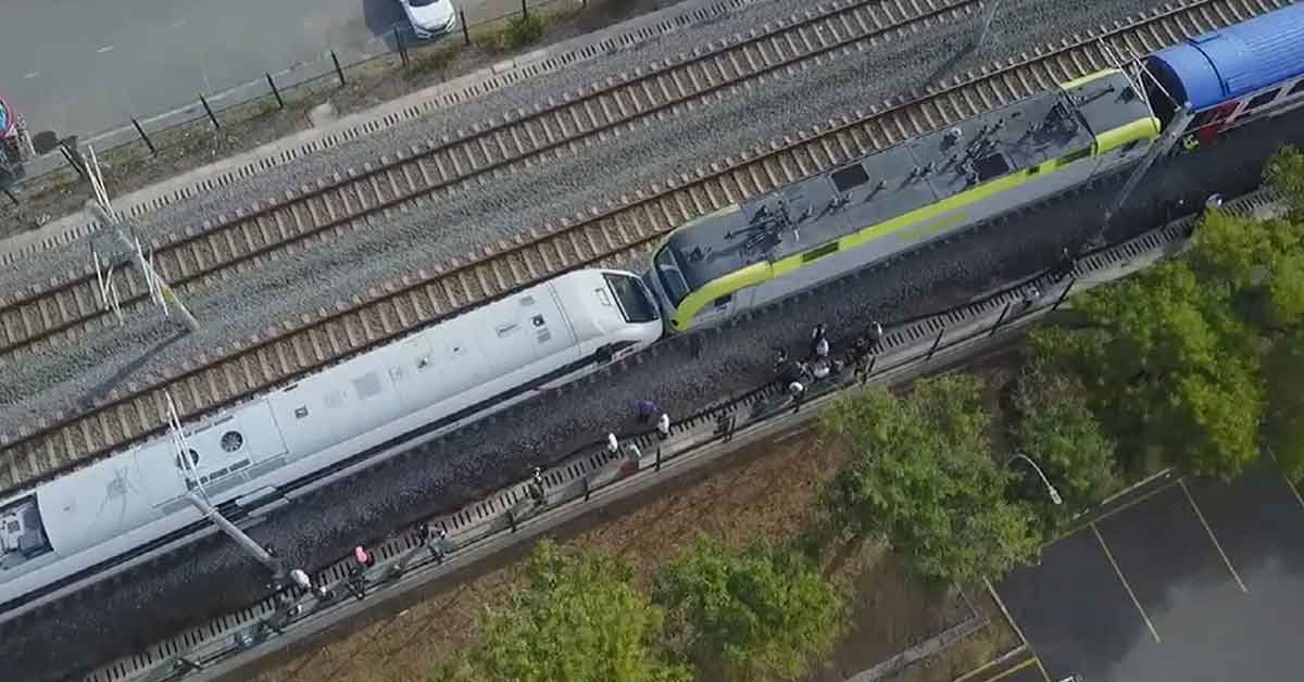 Son Dakika! Tren Kazasında Faciaya Ramak Kalmıştı 2 tren kazasi 1