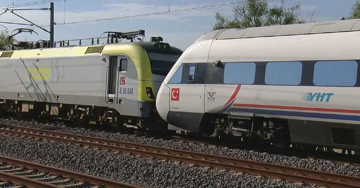 Son Dakika! Tren Kazasında Faciaya Ramak Kalmıştı 1 tren kazasi
