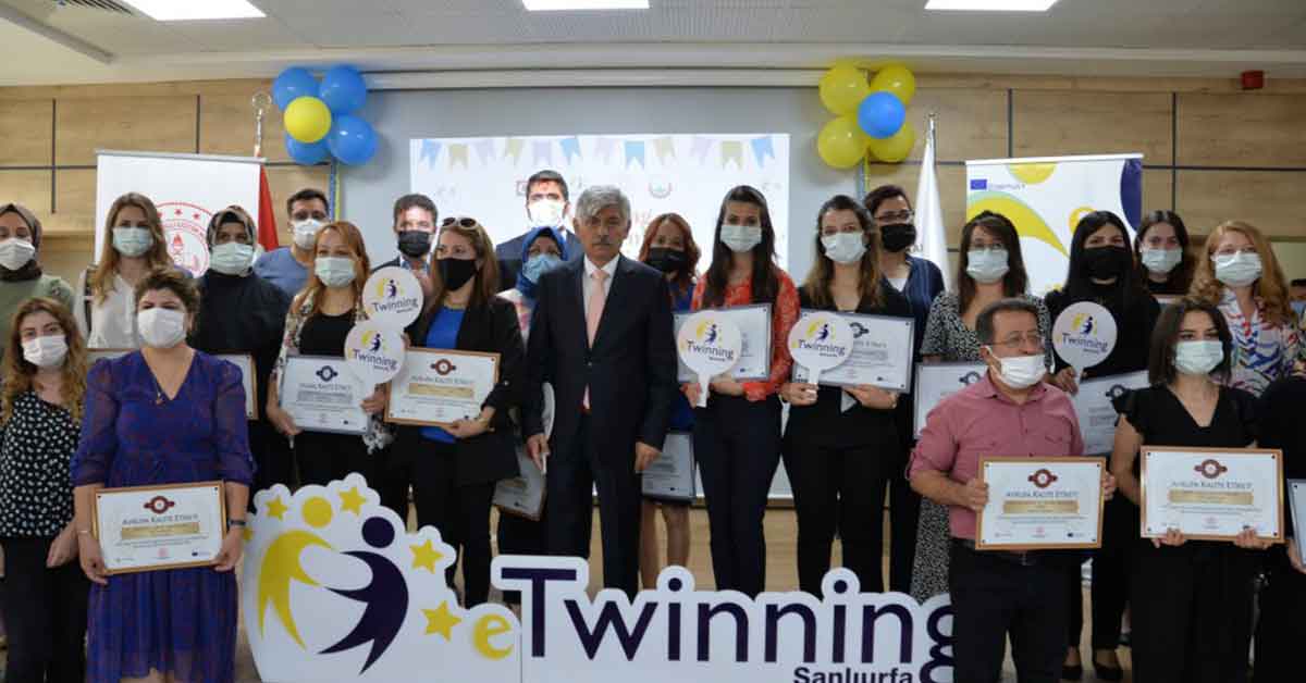 Urfa'da eTwinning Kalite Etiketi ödül Töreni yapıldı