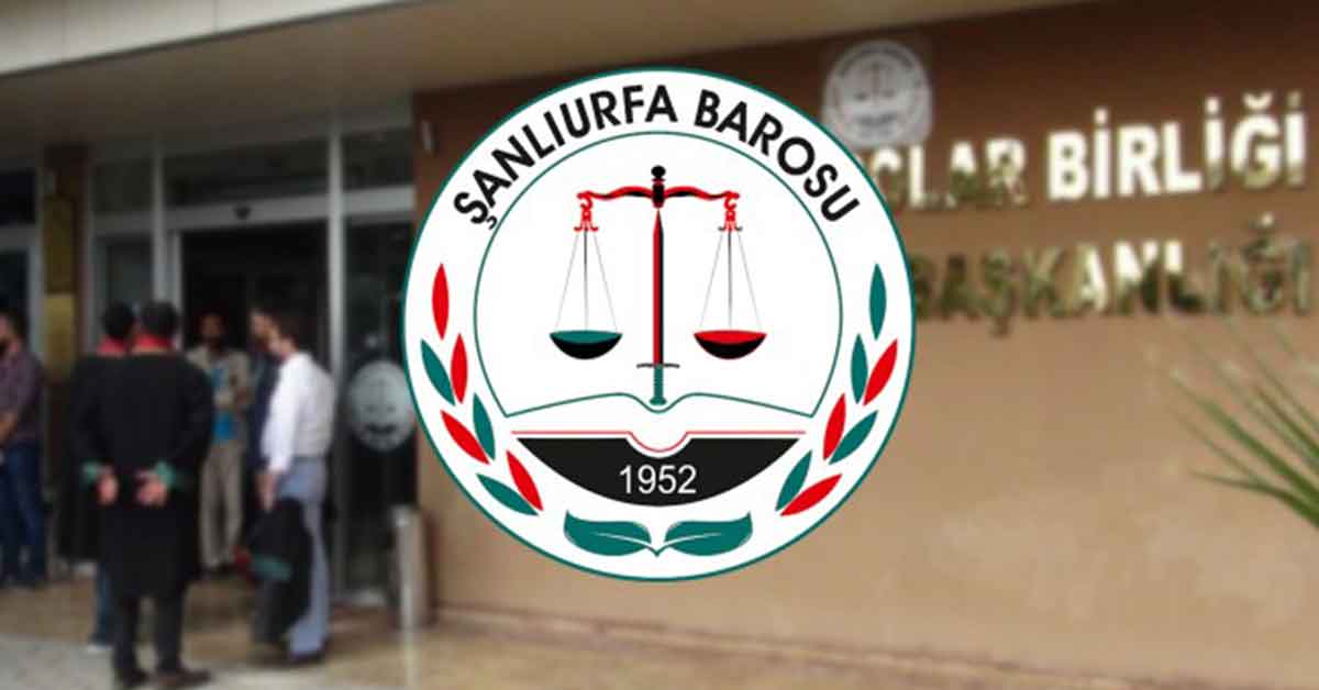 Urfa Barosu'ndan Mihraç Miroğlu'nun Ölümüne Tepki 1 Urfa Barosu'ndan Mihraç Miroğlu'nun Ölümüne Tepki