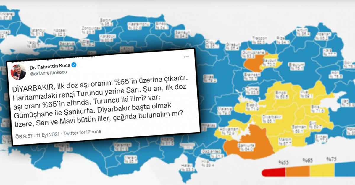 Urfa Turuncuda Kaldı! Bakan Koca'dan Açıklama Geldi
