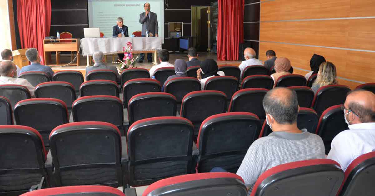 Urfa'da Salgın Sürecinde Pansiyonlar Konulu Toplantı Yapıldı