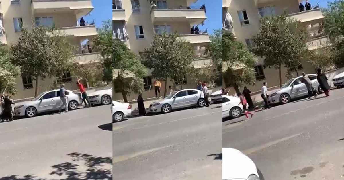 Urfa'da sokak ortasında miras kavgası! 1 Urfa'da sokak ortasında miras kavgası!